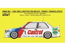 Decal – BMW M3 - 1992 500 Miles Wellington - Pirro / Winkelhock